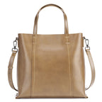 Sac cabas noir vintage à bandoulière femme Café-Vert-Apricot-Marron-Noir-ShopGET® 