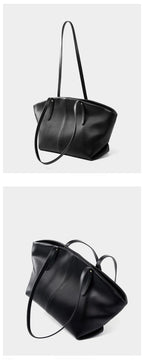 Sac cabas noir Eleonora Noir-Marron-ShopGET® 