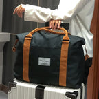 Sac weekend plage et piscine Noir-Bleu-ShopGET® 