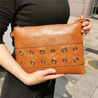 Sac à main pochette femme Noir / 29X22X2cm-Marron / 29X22X2cm-ShopGET® 