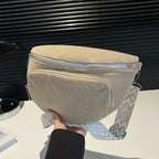 Sac banane femme grande taille en velours - ShopGET®