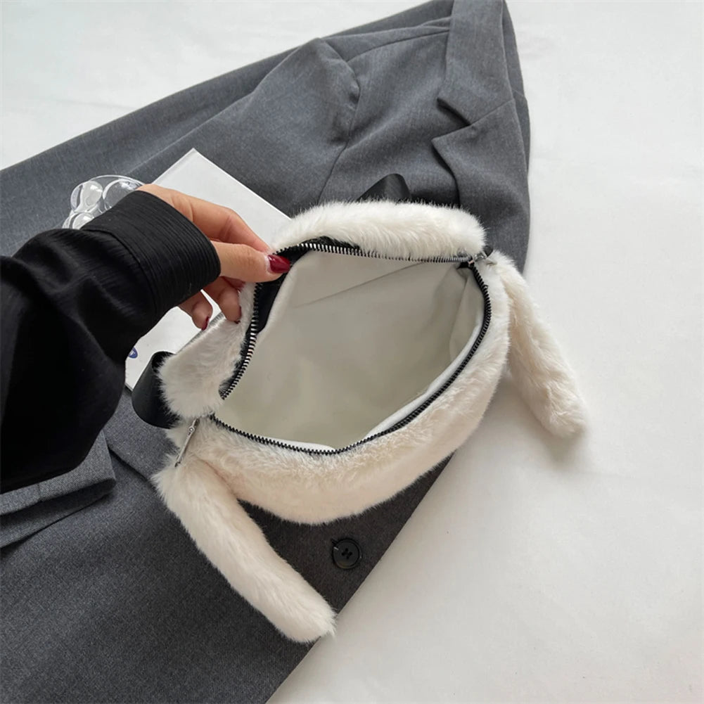 Sac banane velours côtelé femme de luxe