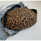 Grand sac banane léopard