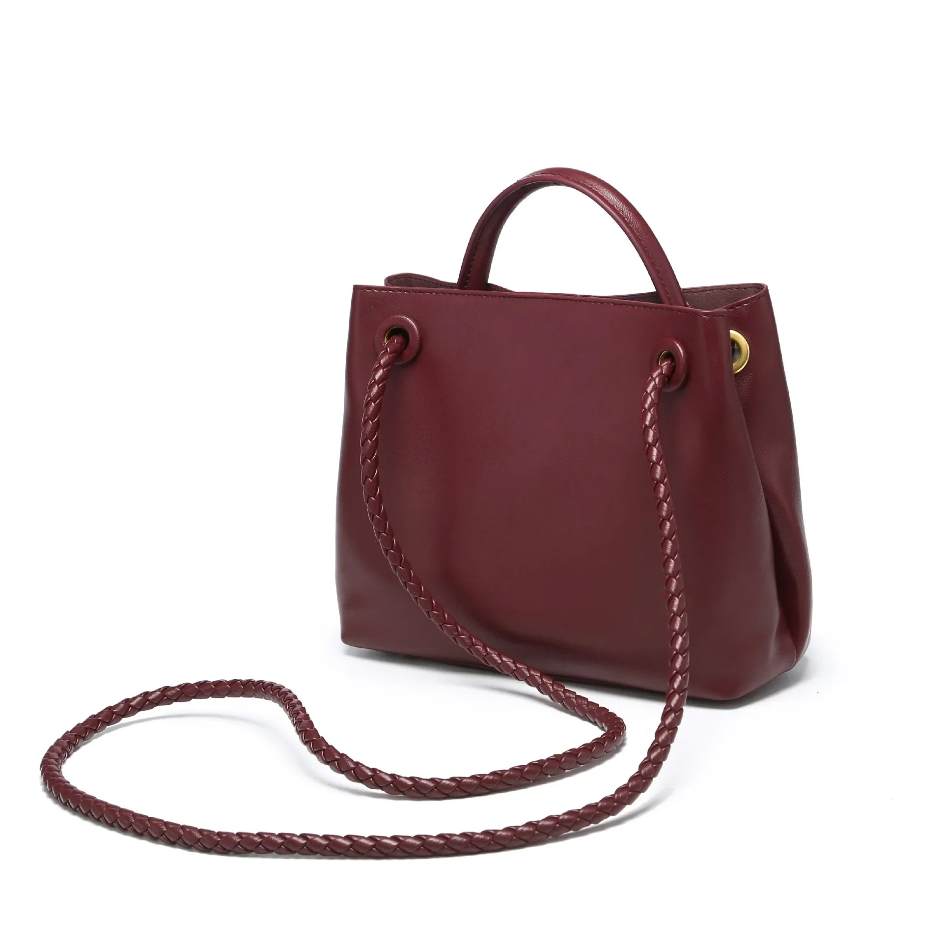 Sac cabas noir à forme simple 29*10 * 18cm / Blanc-29*10 * 18cm / Argenté-29*10 * 18cm / Café-29*10 * 18cm / Noir-29*10 * 18cm / Doré-29*10 * 18cm / Rouge-ShopGET® 