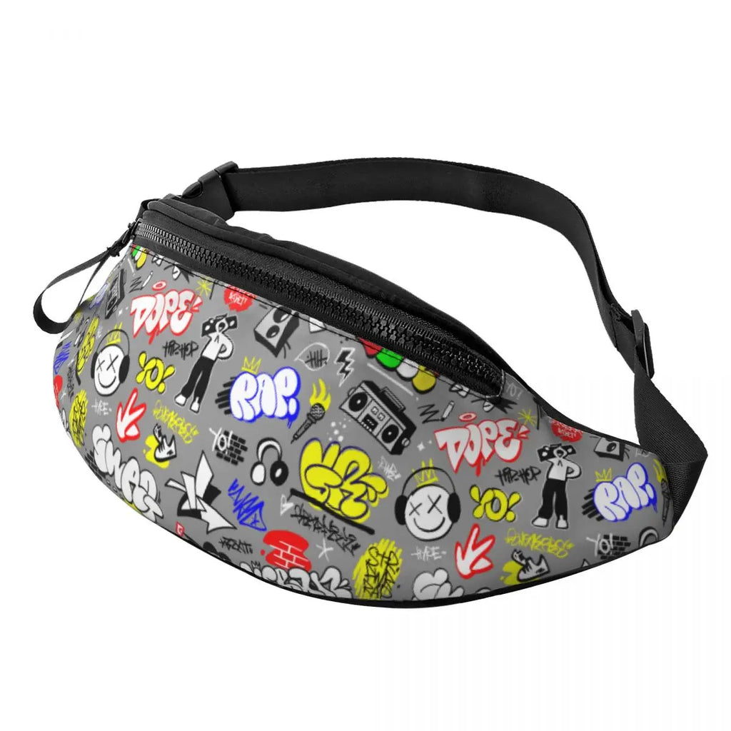 Sac banane personnalisé avec décor graffiti - ShopGET®