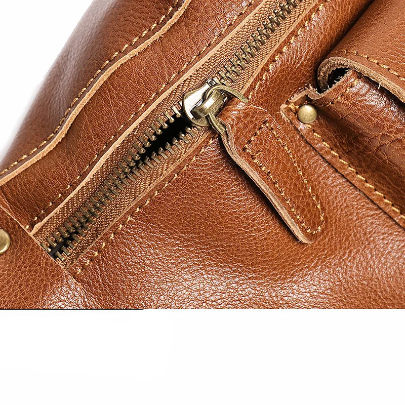 Sac banane homme en cuir solide - ShopGET®