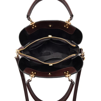 Sac cabas femme élégant Sky Bleu-Café-Noir-Rose-Orange-ShopGET® 