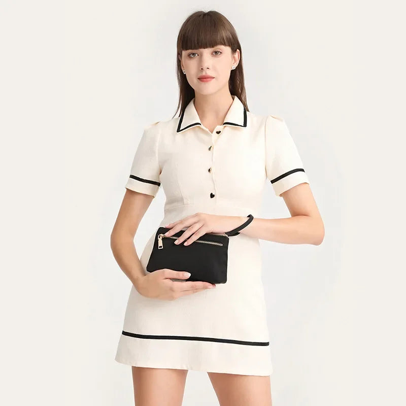 Pochette cérémonie femme Noir-ShopGET® 