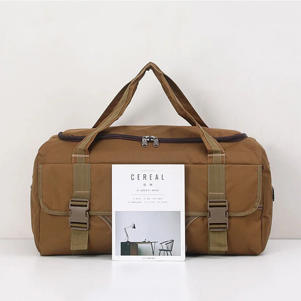 Sac weekend femme dartania elfira Noir-Kaki-Vert-ShopGET® 