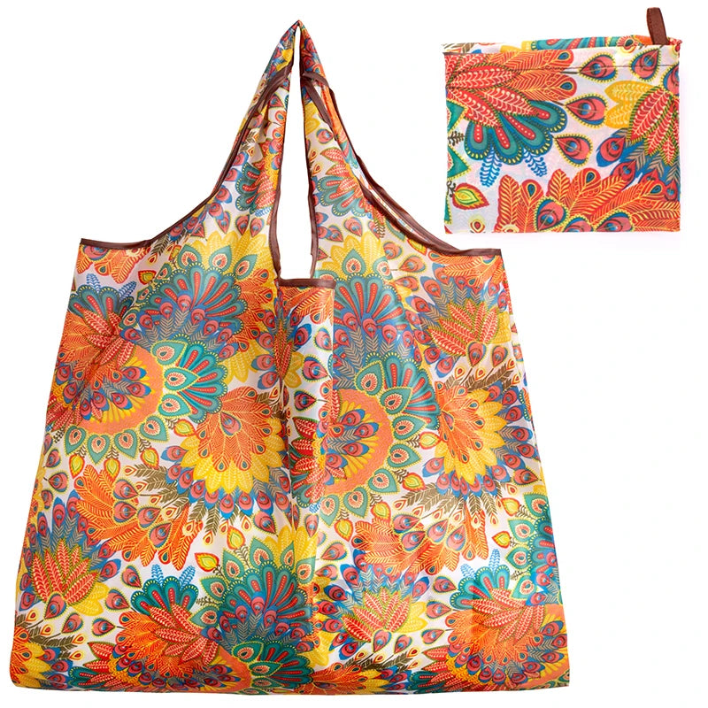 Sac de courses avec dessin A-B-C-D-E-F-G-H-I-J-K-ShopGET® 