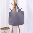 Sac de courses BIG Eco-Friendly Noir-Gris-Bleu-Vert-Navy bleu-Rouge vin-ShopGET® 