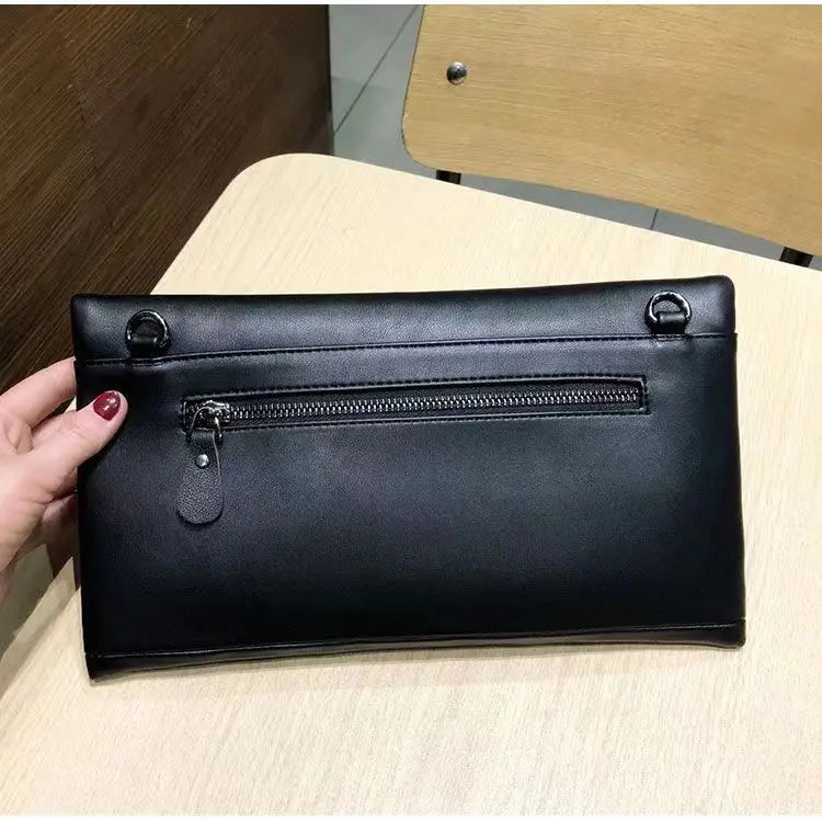 Porte monnaie pochette femme L Rouge 29x16.5cm-L Noir 9x16.5cm-S Rouge 24x14.5cm-S Noir  24x14.5cm-ShopGET® 