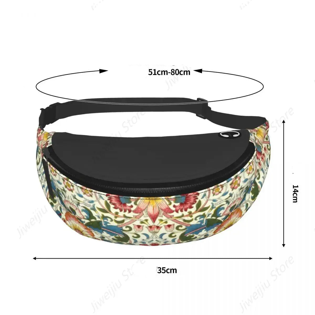 Sac banane fleuri pour femme - ShopGET®