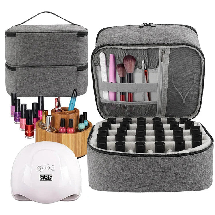 Grande trousse de toilette avec compartiment femme - ShopGET®