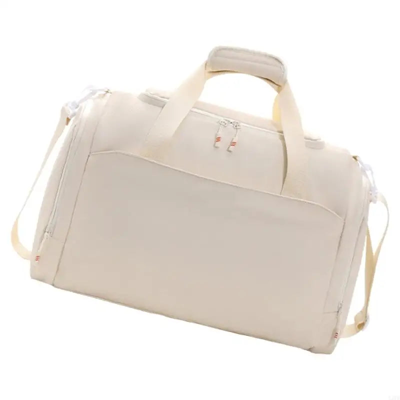 Sac weekend tissu pour femme Beige-Vert-Noir-ShopGET® 