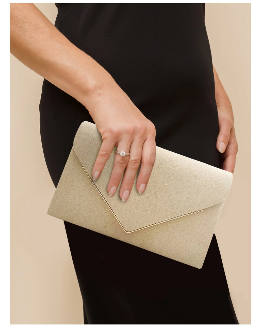 Pochette femme orange Rouge A-Rouge B-Noir-Beige-orange-ShopGET® 