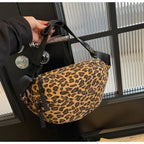 Grand sac banane léopard