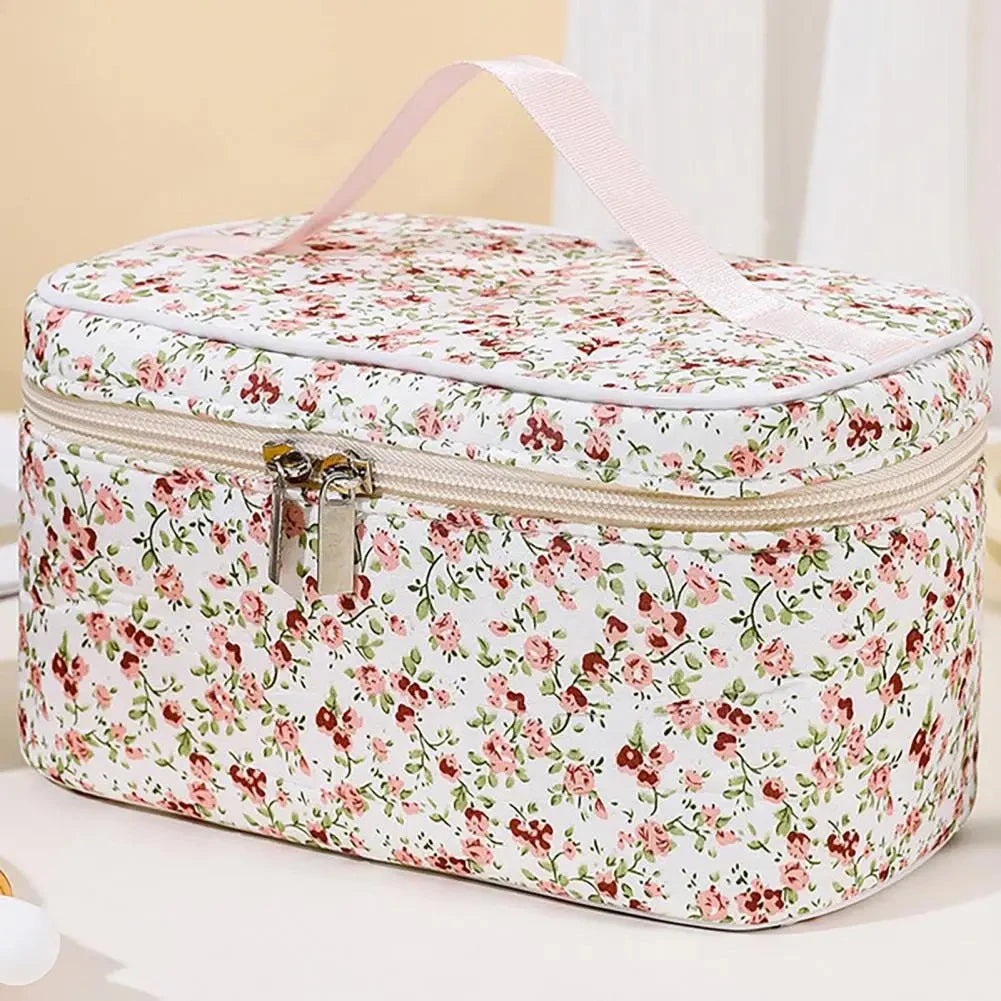 Grande trousse de toilette femme coton - ShopGET®