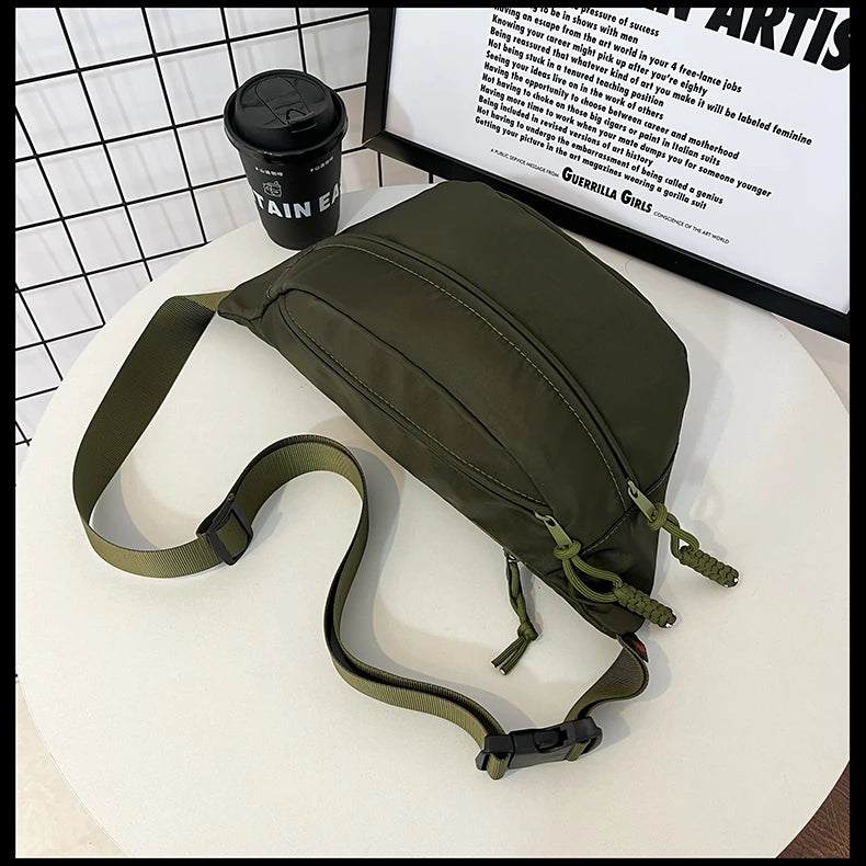 sac banane femme tendance orange polyvalent