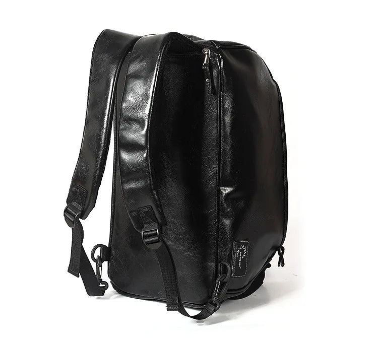Sac polochon messenger Vert-Noir-ShopGET® 