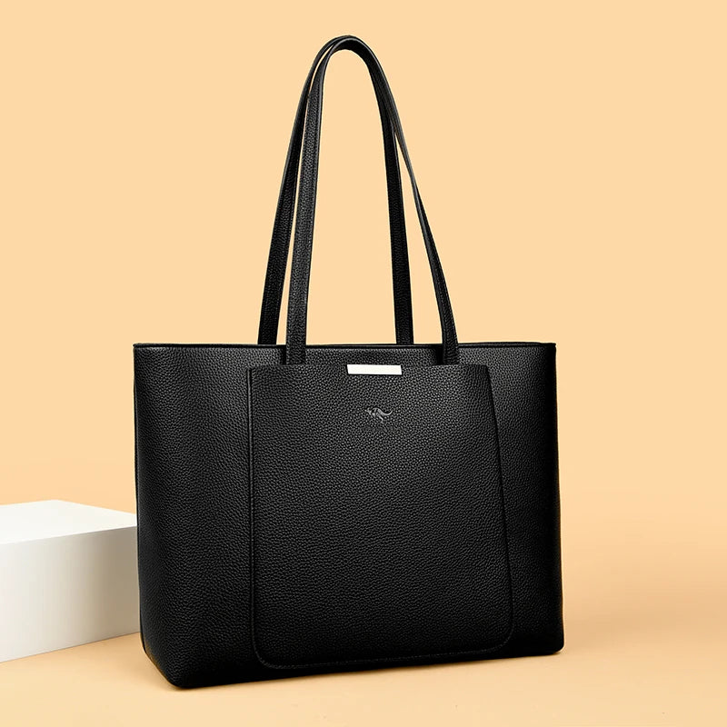 Sac cabas noir aristarc Vert / 35cm 13cm 27cm-Kaki / 35cm 13cm 27cm-Rouge / 35cm 13cm 27cm-Noir / 35cm 13cm 27cm-Bleu / 35cm 13cm 27cm-ShopGET® 