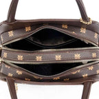 Sac cabas femme cuir floral Kangourou Kaki floral-Jaune floral-Marron floral-Noir-Shopget 