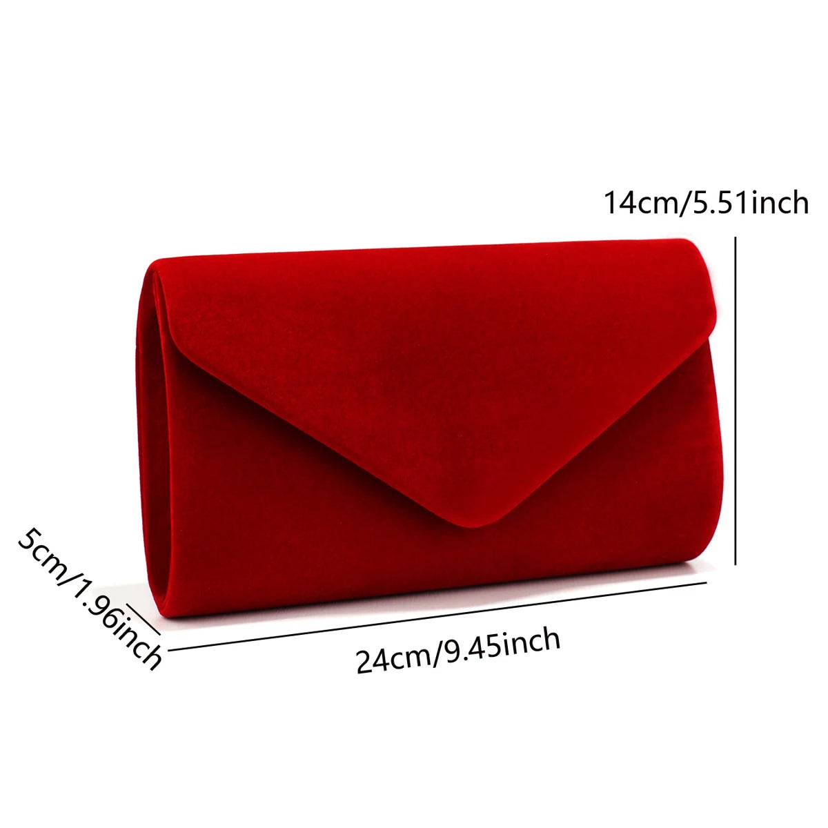 Pochette femme été Rouge-Noir-Vert-Pourpre-ShopGET® 