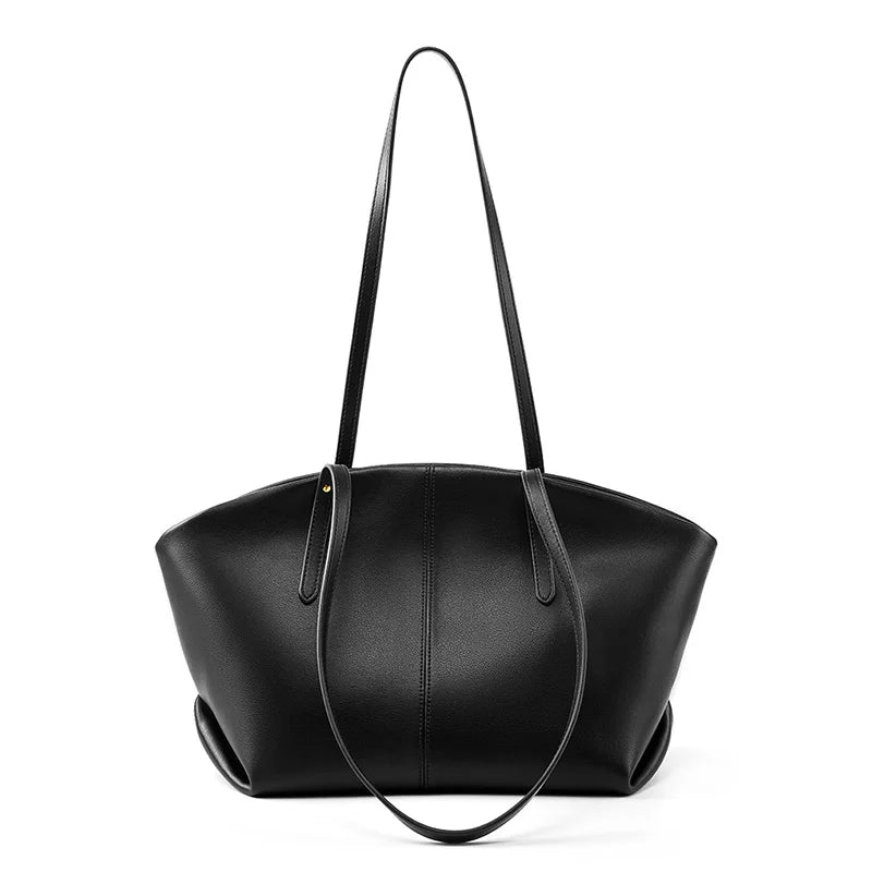 Sac cabas noir Eleonora Noir-Marron-ShopGET® 