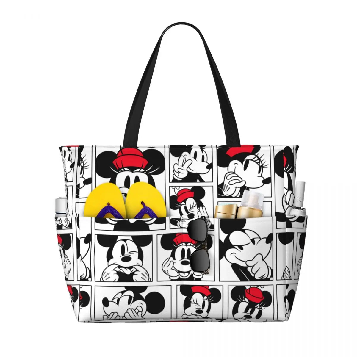 Sac weekend femme disney de couleur rose A-B-C-D-E-F-G-ShopGET® 