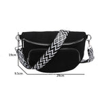 Sac banane femme grande taille en velours - ShopGET®