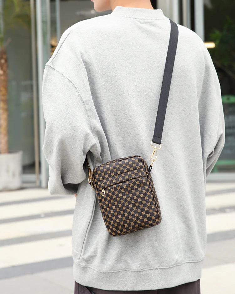 Pochette téléphone cuir homme de luxe - ShopGET®