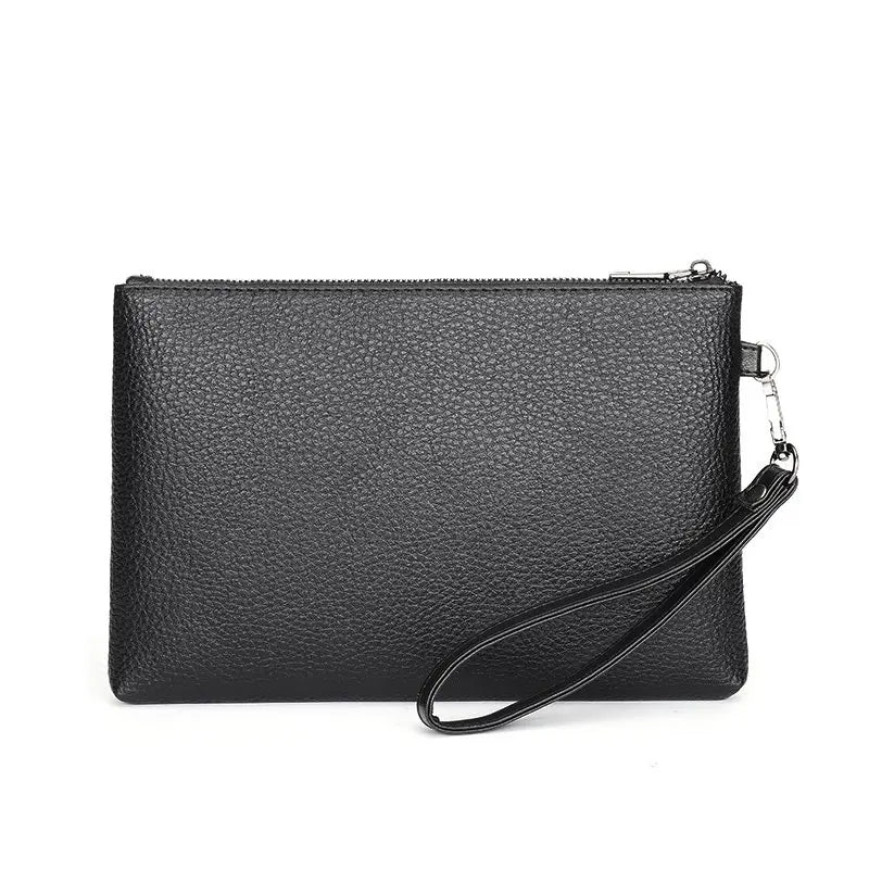 Pochette homme mode de luxe Argenté / 25cm x 16cm x 2cm-Argenté / 25cm x 19cm x 2cm-Noir / 25cm x 19cm x 2cm-Noir / 25cm x 16cm x 2cm-ShopGET® 