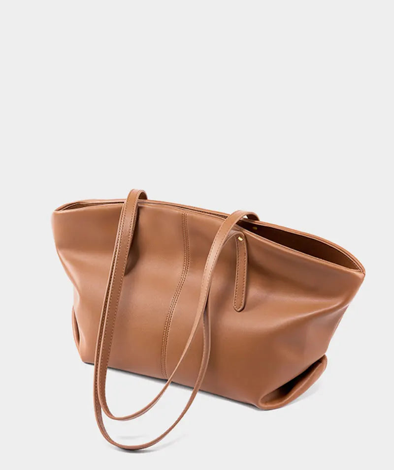 Sac cabas noir Eleonora Noir-Marron-ShopGET® 