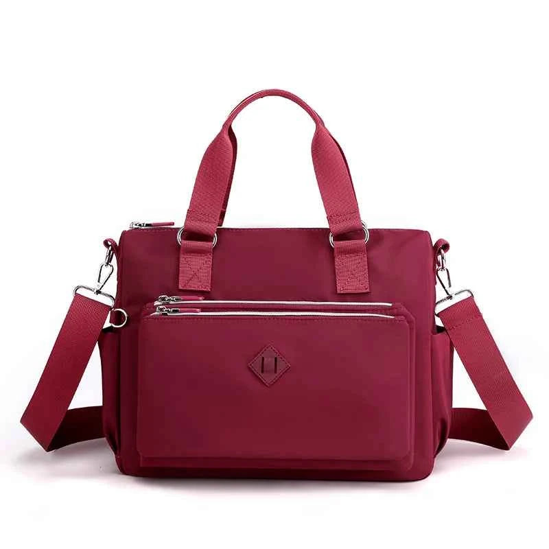 Sac cabas femme tissu Bleu A / 31cm x 27cm x 12cm-Burgundy / 31cm x 27cm x 12cm-Bleu B / 31cm x 27cm x 12cm-Rose / 31cm x 27cm x 12cm-Pourpre / 31cm x 27cm x 12cm-Gris / 31cm x 27cm x 12cm-Noir / 31cm x 27cm x 12cm-ShopGET® 