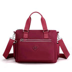 Sac cabas femme tissu Bleu A / 31cm x 27cm x 12cm-Burgundy / 31cm x 27cm x 12cm-Bleu B / 31cm x 27cm x 12cm-Rose / 31cm x 27cm x 12cm-Pourpre / 31cm x 27cm x 12cm-Gris / 31cm x 27cm x 12cm-Noir / 31cm x 27cm x 12cm-ShopGET® 