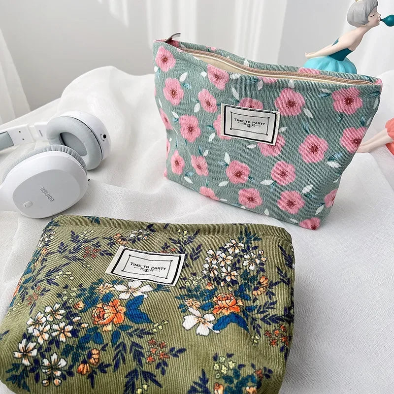 Trousse de toilette fleurie femme - ShopGET®