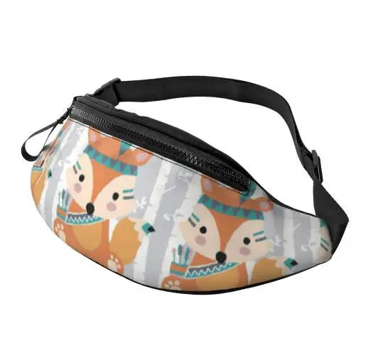 Sac banane multicolore pour homme