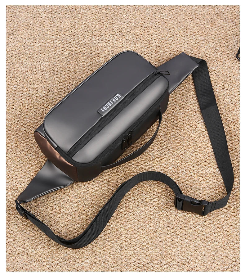 Sac banane rectangulaire pour homme