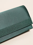 Pochette sac femme tendance Vert / 23 x 5 x 12cm-Argent / 23 x 5 x 12cm-Noir / 23 x 5 x 12cm-Bleu / 23 x 5 x 12cm-ShopGET® 