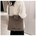 Sac de courses Japonaise Canvas Marron-kaki-Vert-Noir-Gris-ShopGET® 