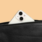 Sac banane homme cuir noir - ShopGET®