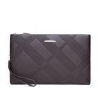 Pochette homme cuir luxe Marron A / 28 x 2.5 x 17cm-Marron B / 28 x 2.5 x 17cm-Noir A / 28 x 2.5 x 17cm-Noir B / 28 x 2.5 x 17cm-ShopGET® 