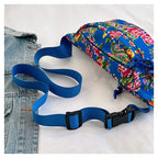 Sac banane voyage floral pour femme - ShopGET®