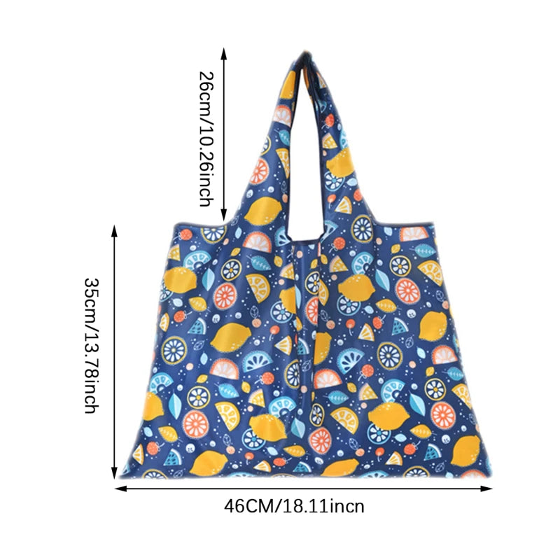 sac de courses à motifs fraises strawberry-Papillon-Animaux-Chat-Limon-ShopGET® 