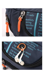 Sac banane tissu pour homme