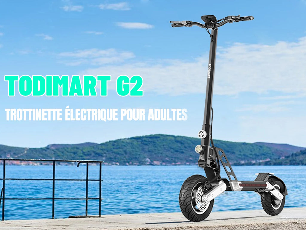 Trottinette électrique pas cher pour adulte 35-45KM de distances max