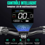 Trottinette électrique pas cher pour adulte 35-45KM de distances max