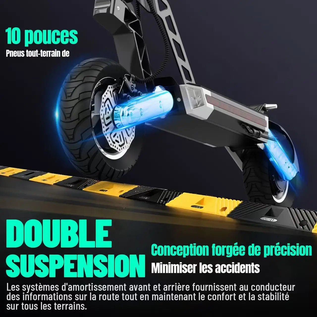 Trottinette électrique pas cher pour adulte 35-45KM de distances max