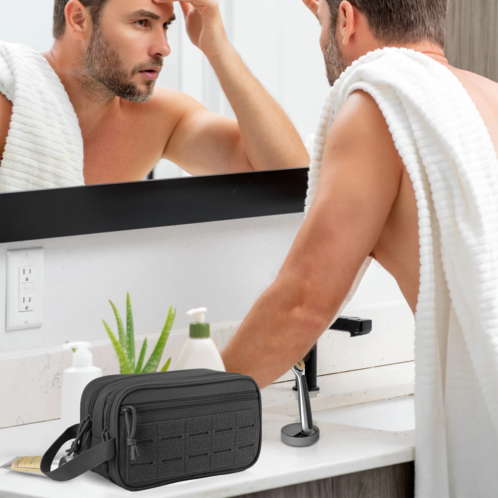 Trousse de toilette femme et homme luxe - ShopGET®
