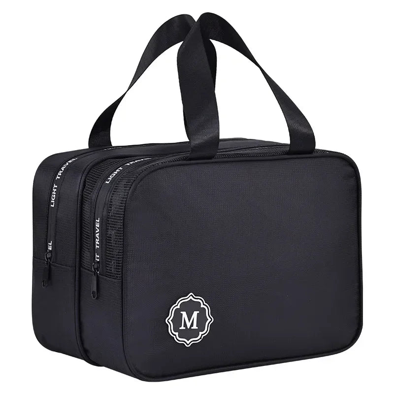 Trousse de toilette voyage double compartiments - ShopGET®
